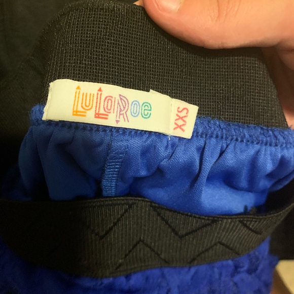 LuLaRoe Dresses & Skirts - A blue maxi lace skirt.